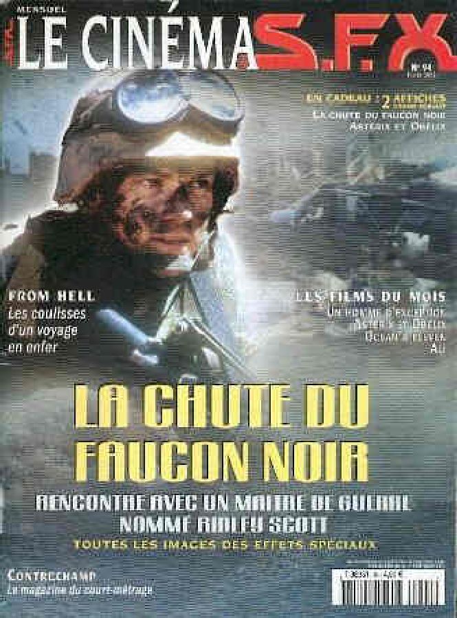 SFX (FR) magazine side cover Issue 94 February 2002