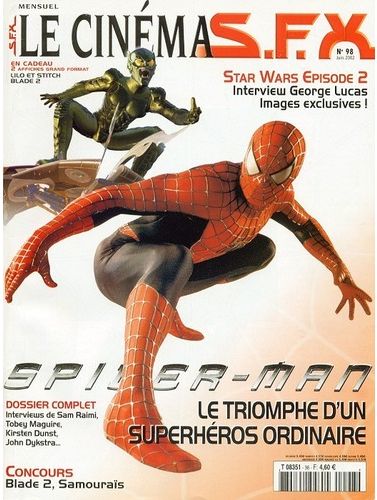 SFX (FR) magazine side cover Issue 98 June 2002