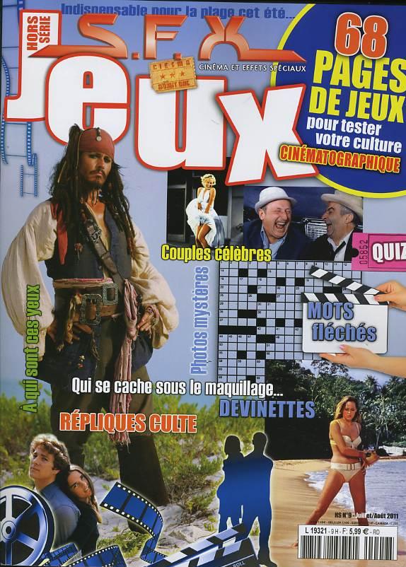 SFX (FR) magazine side cover  Special # 9 July/August 2011