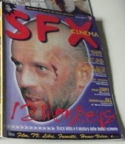 CINEMA SFX magazine side cover Issue 2 June 1996