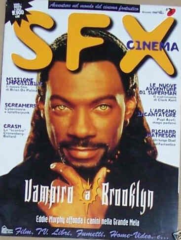 CINEMA SFX magazine side cover Issue 3 July 1996