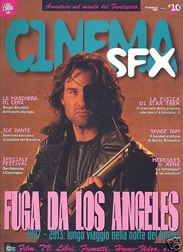 CINEMA SFX magazine side cover Issue 10 February 1997
