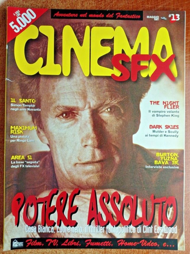 CINEMA SFX magazine side cover Issue 13 May 1997