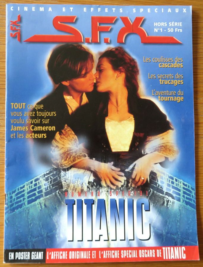 SFX (FR) magazine side cover Issue 1  Special  April 1998