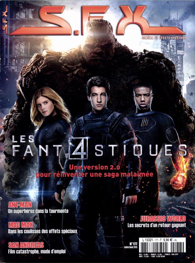 SFX (FR) magazine side cover Issue 177 July/August 2015
