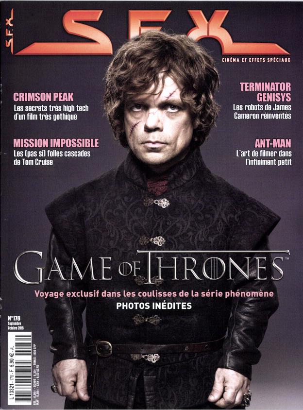 SFX (FR) magazine side cover Issue 178 September/October 2015