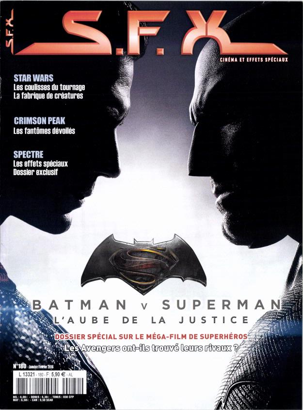 SFX (FR) magazine side cover Issue 180 January/February 2016