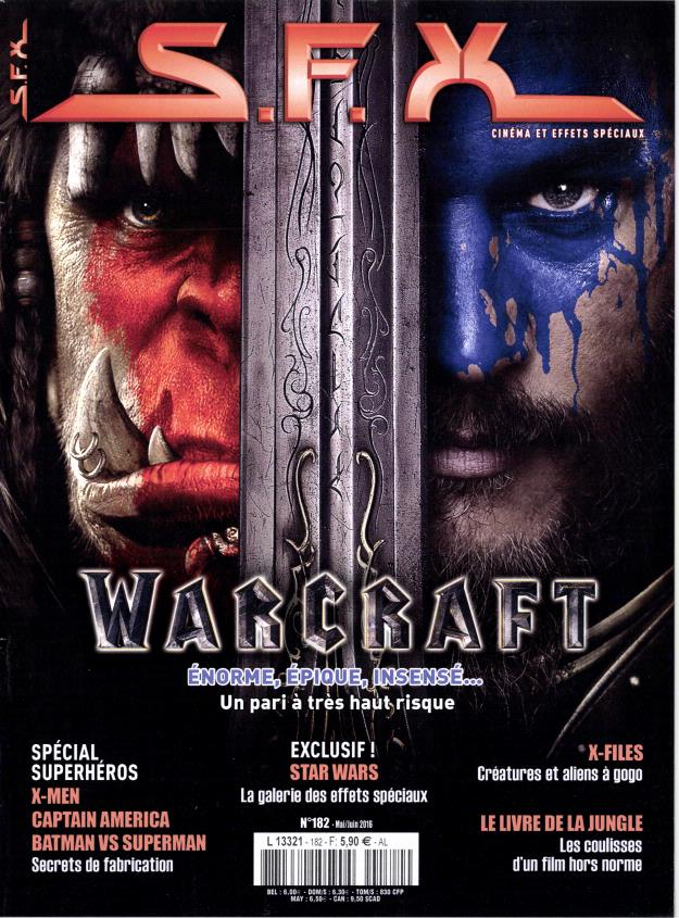 SFX (FR) magazine side cover Issue 182 May/June 2016