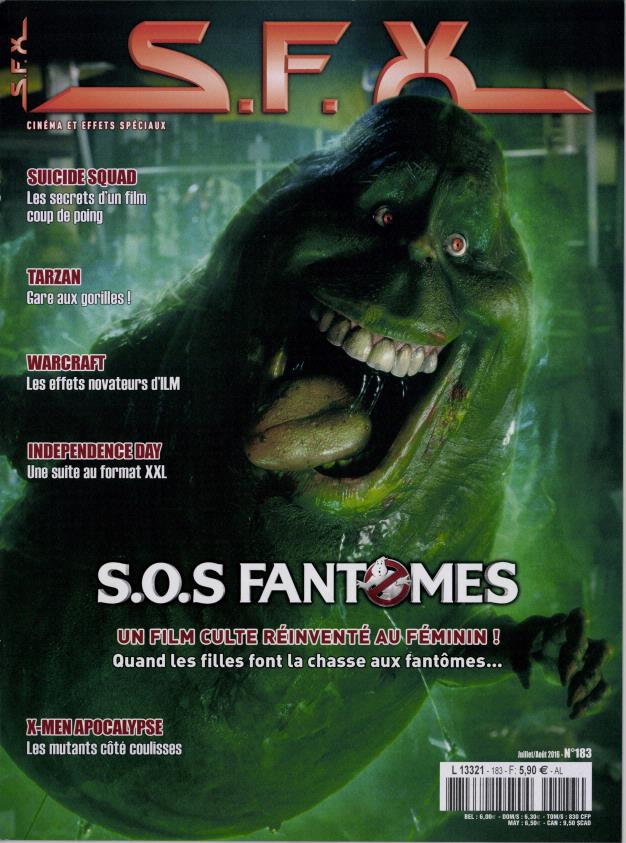 SFX (FR) magazine side cover Issue 183 July/August 2016
