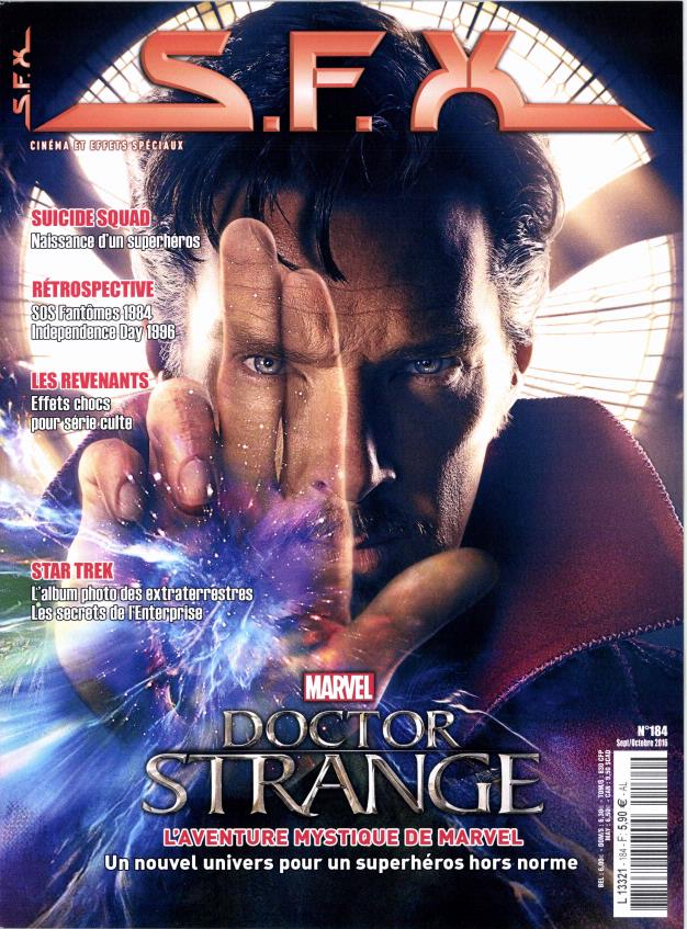 SFX (FR) magazine side cover Issue 184 September/October 2016