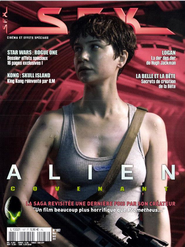 SFX (FR) magazine side cover Issue 187 March/April 2017