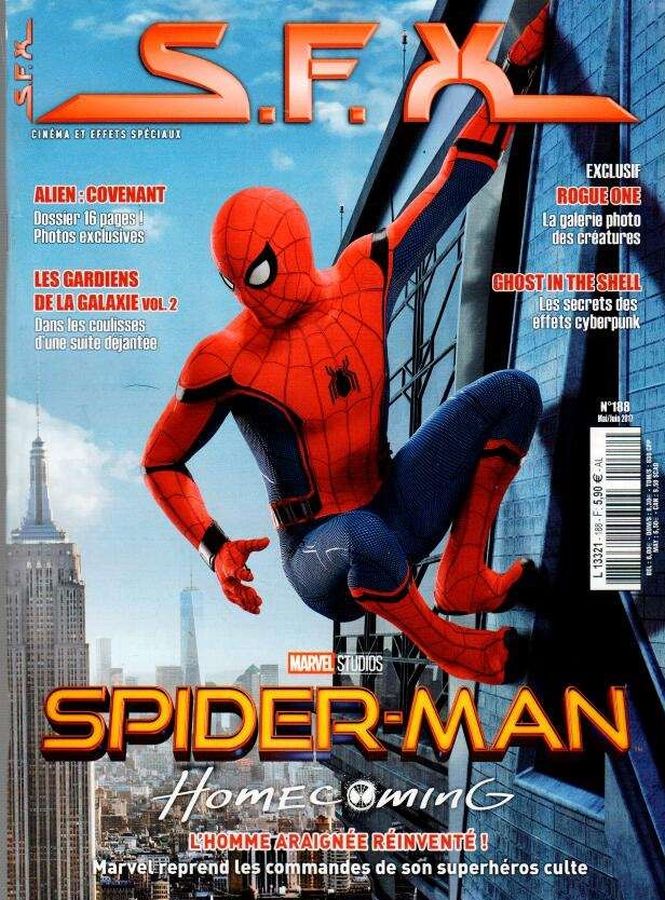 SFX (FR) magazine side cover Issue 188 May/June 2017