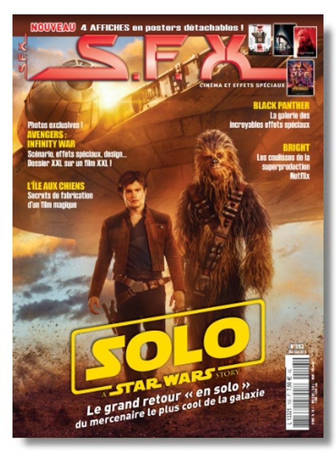 SFX (FR) magazine side cover Issue 193  May/June 2018