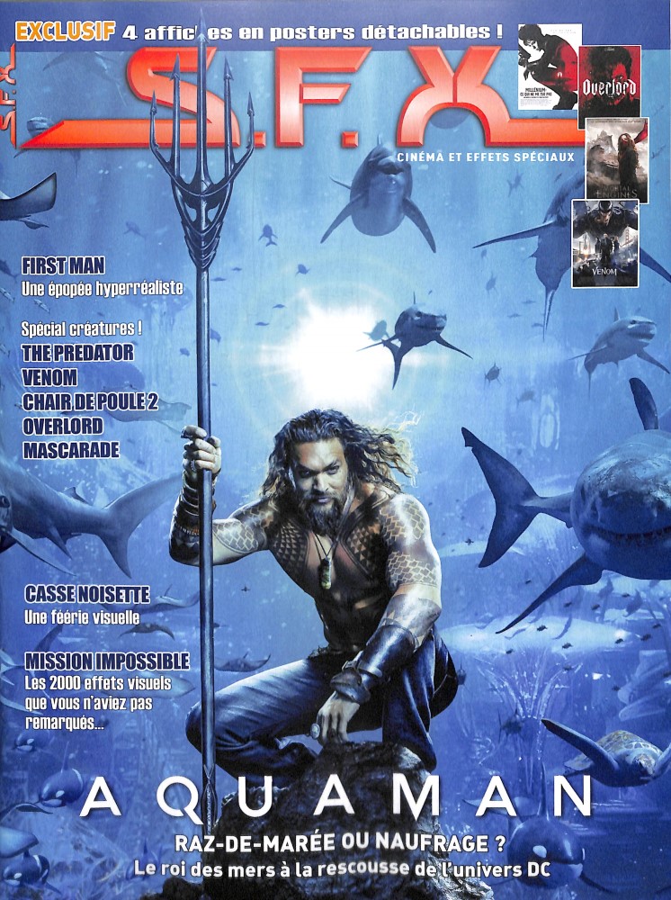 SFX (FR) magazine side cover Issue 196  November/December 2018