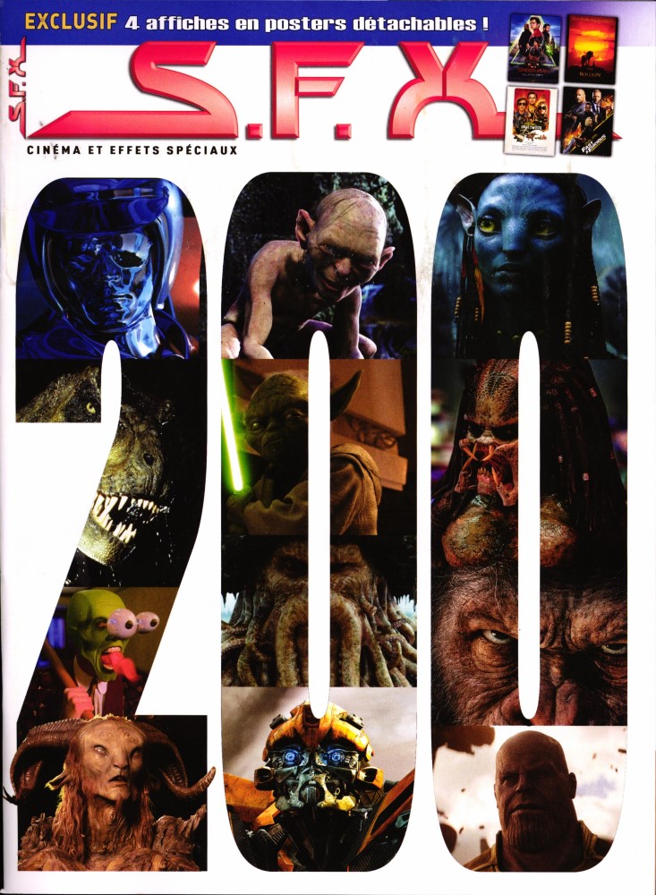 SFX (FR) magazine side cover Issue 200  July/August 2019