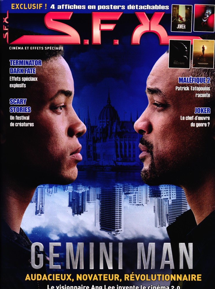 SFX (FR) magazine side cover Issue 201  September/October 2019