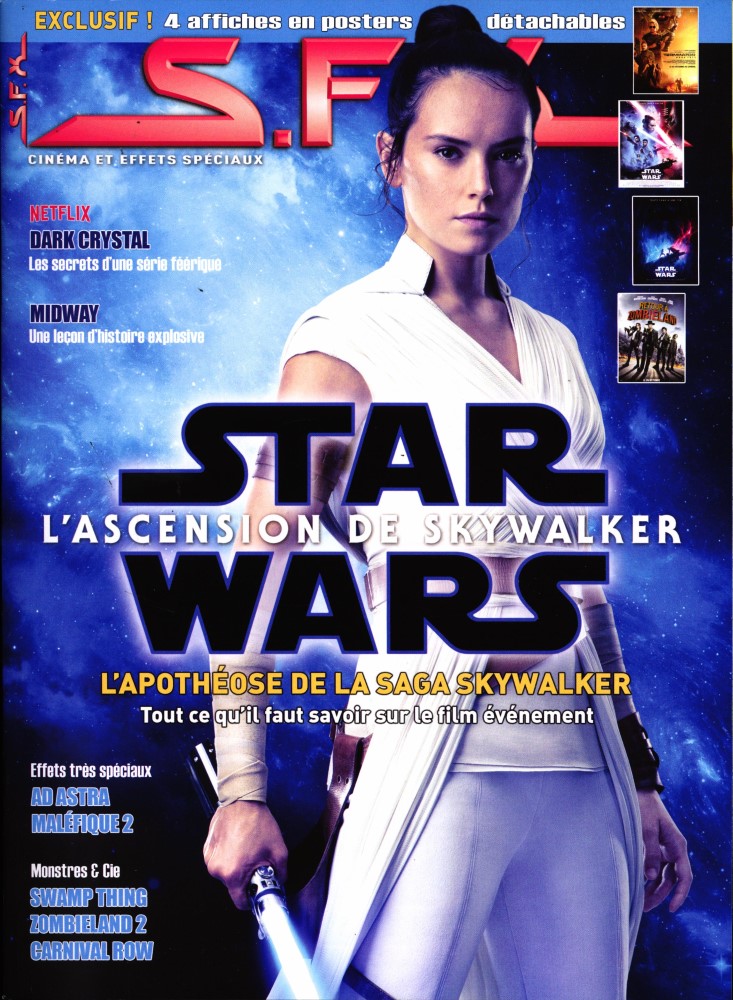 SFX (FR) magazine side cover Issue 202  November/December 2019