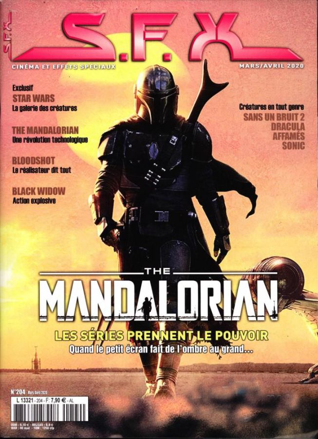 SFX (FR) magazine side cover Issue 204  March/April 2020