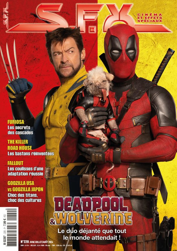 SFX (FR) magazine side cover Issue 220  June-August 2024