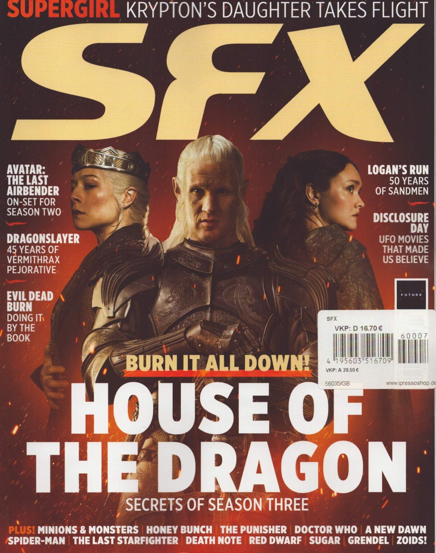 SFX magazine cover Issue 406  July 2026