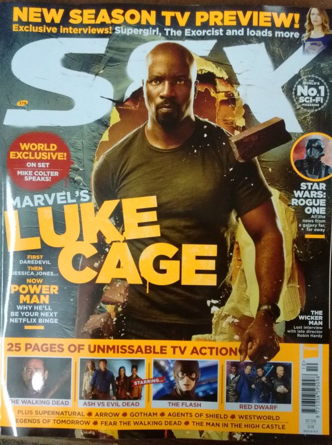 SFX magazine side cover Issue 278 October 2016