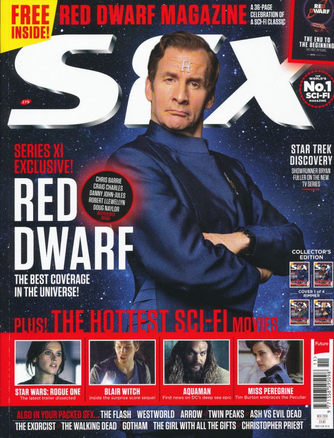 SFX magazine side cover Issue 279 November 2016