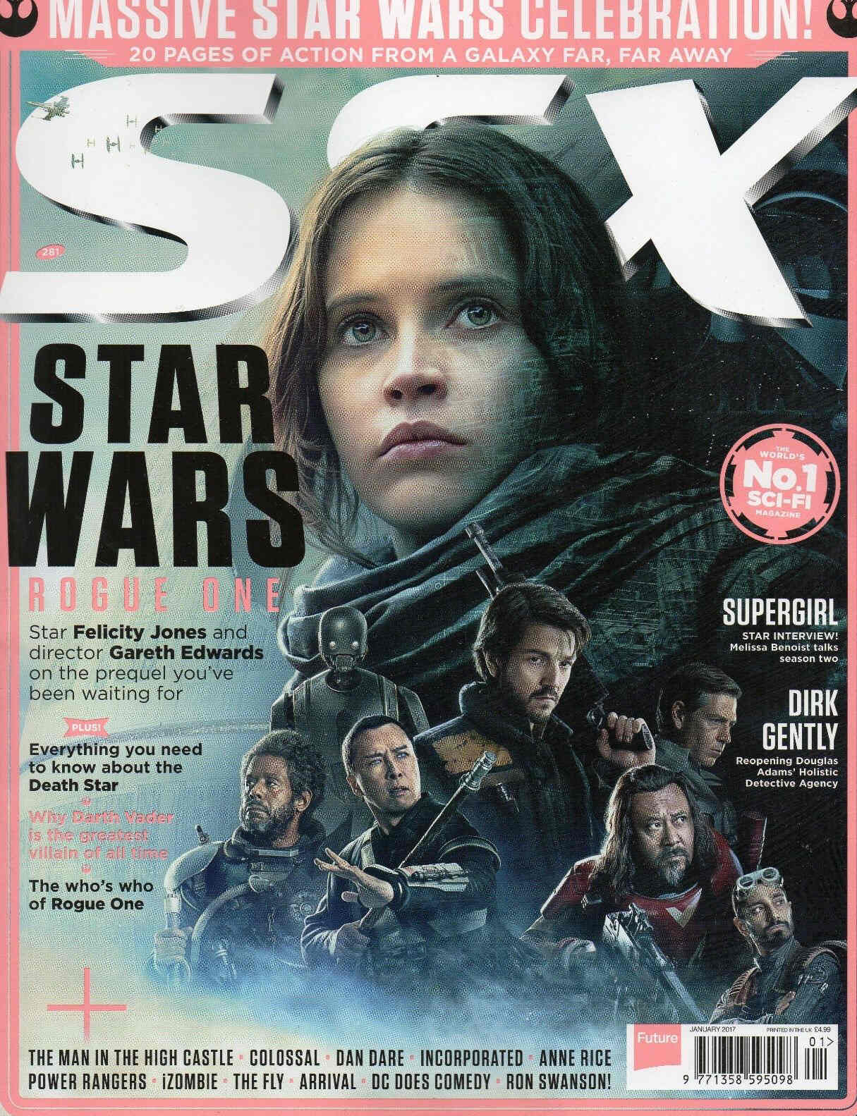 SFX magazine side cover Issue 281 January 2017