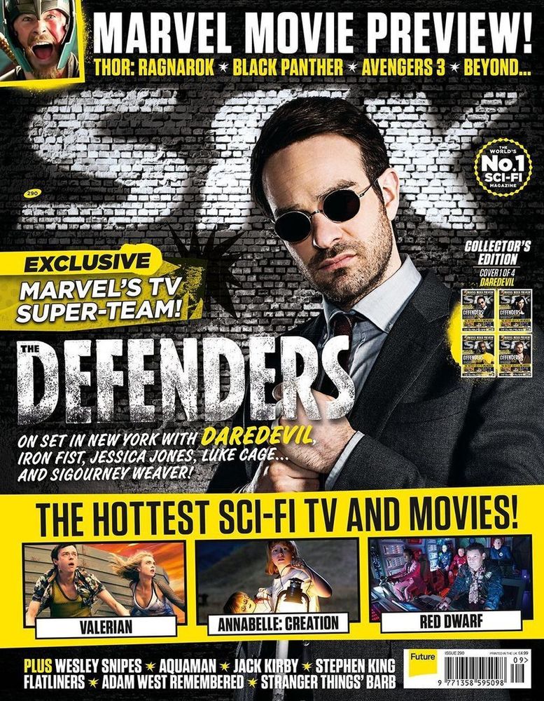 SFX magazine side cover Issue 290 September 2017