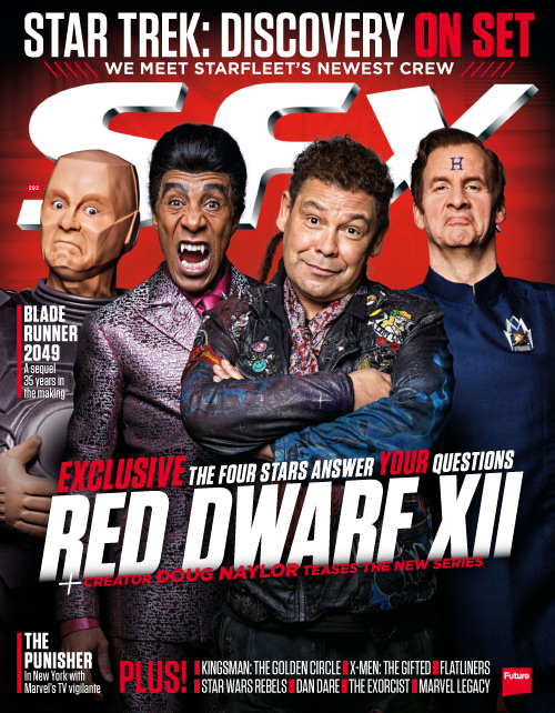 SFX magazine side cover Issue 292 November 2017