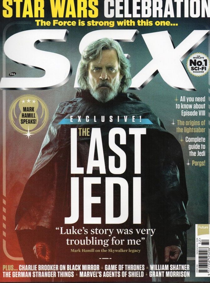 SFX magazine side cover Issue 294 Winter 2017