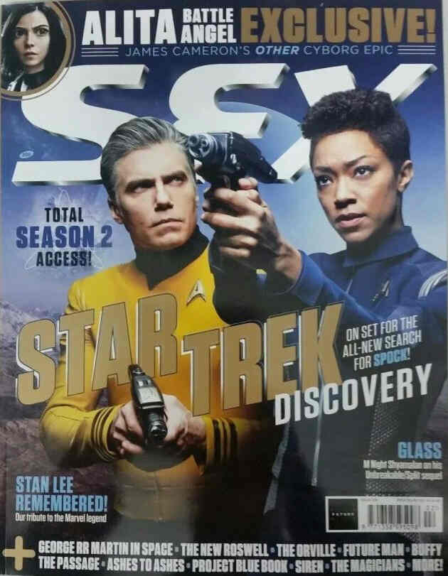 SFX magazine side cover Issue 309  February 2019