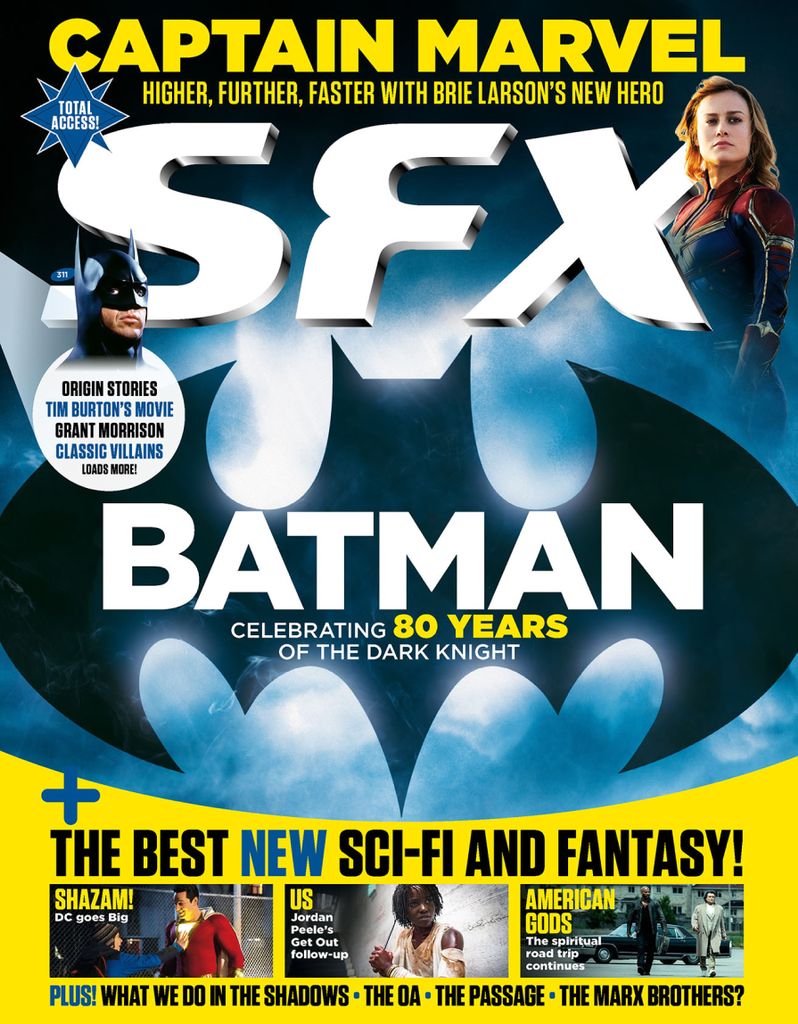 SFX magazine side cover Issue 311  April 2019