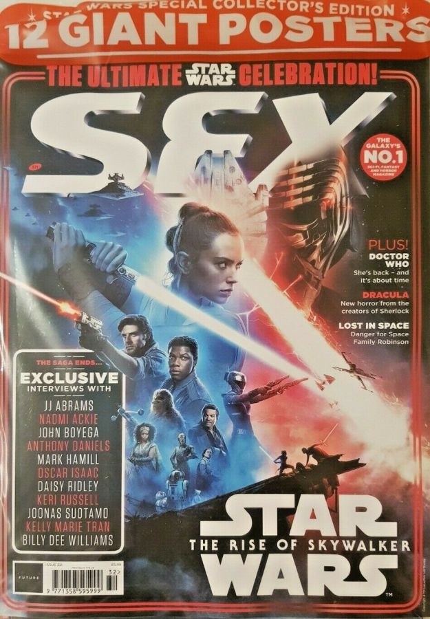 SFX magazine side cover Issue 321  January 2020
