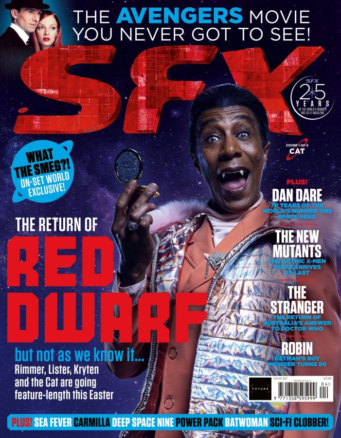 SFX magazine side cover Issue 325  April 2020