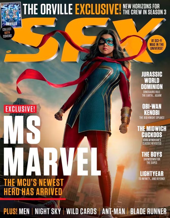 SFX magazine side cover Issue 353  June 2022