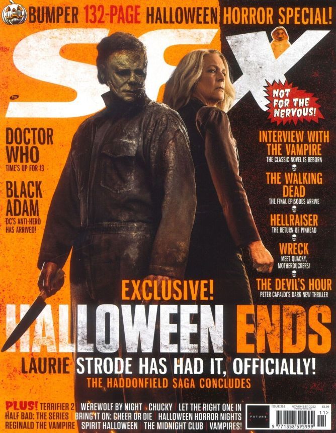 SFX magazine side cover Issue 358  November 2022