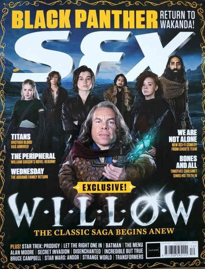 SFX magazine side cover Issue 359  December 2022