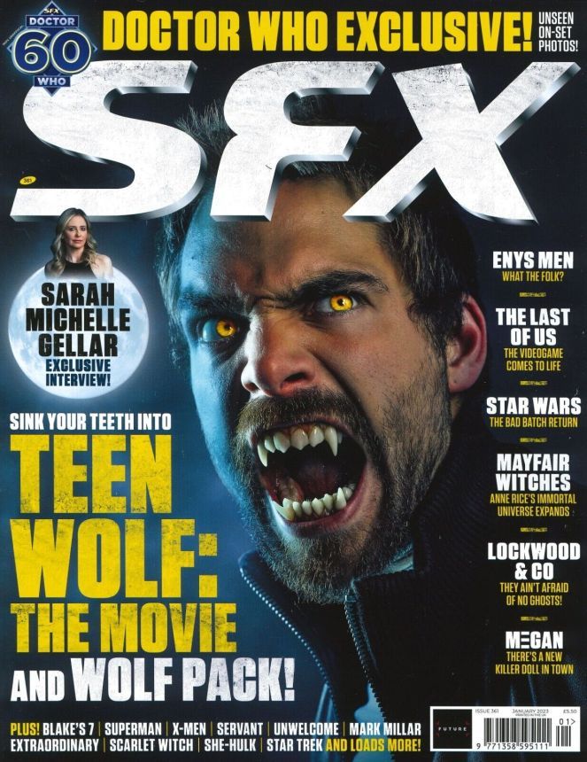 SFX magazine side cover Issue 361  January 2023