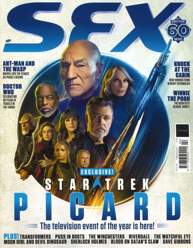 SFX magazine side cover Issue 362  February 2023
