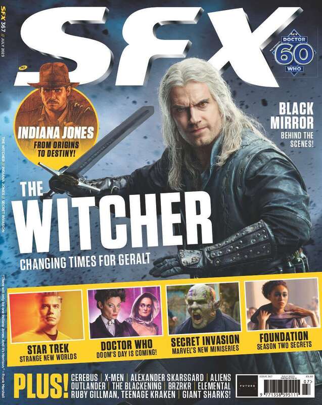 SFX magazine side cover Issue 367  July 2023