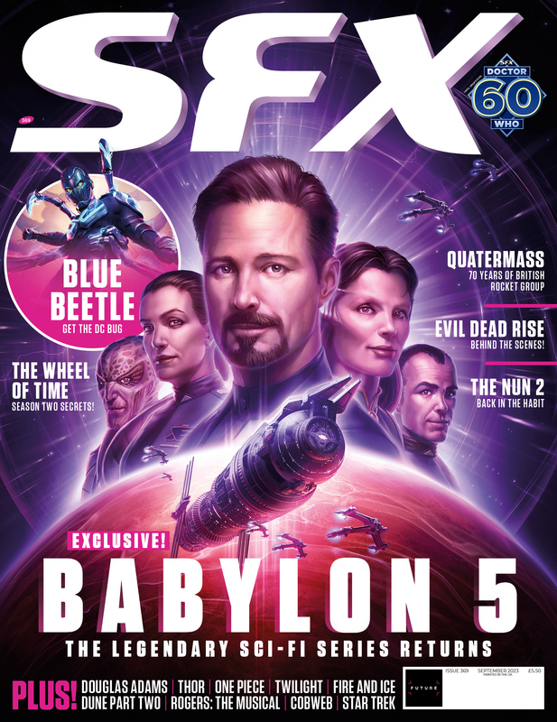 SFX magazine side cover Issue 369  September 2023