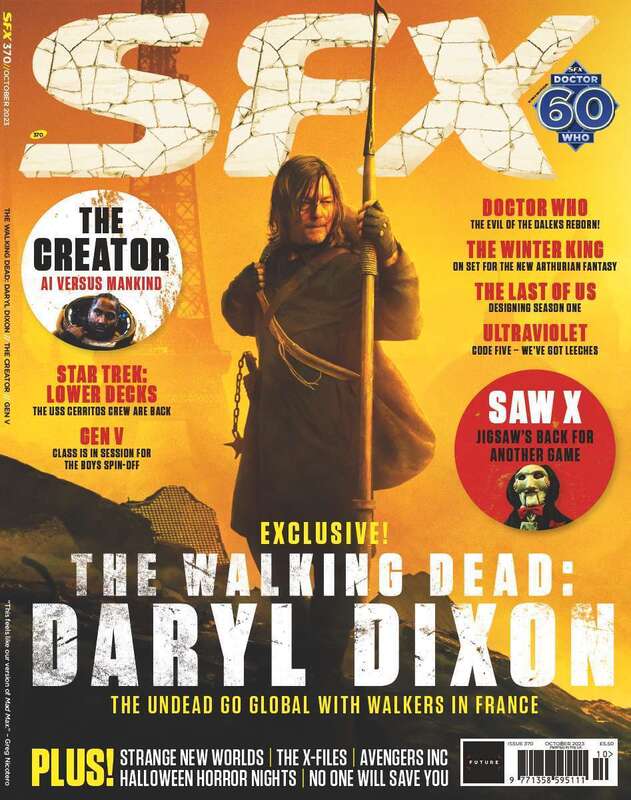 SFX magazine side cover Issue 370  October 2023
