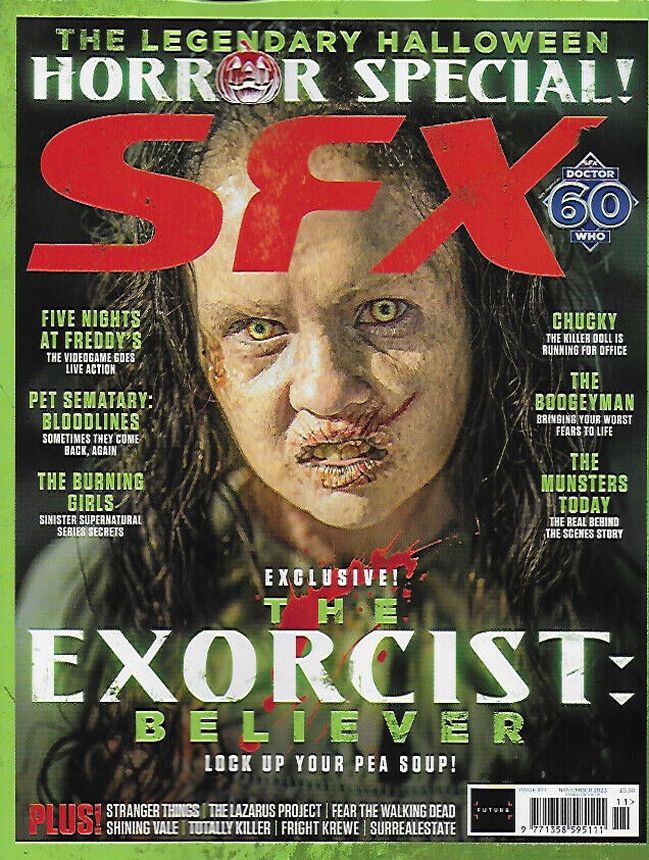 SFX magazine side cover Issue 371  November 2023