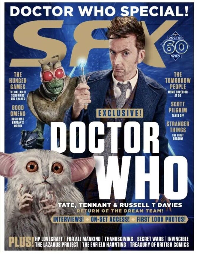 SFX magazine side cover Issue 372  December 2023