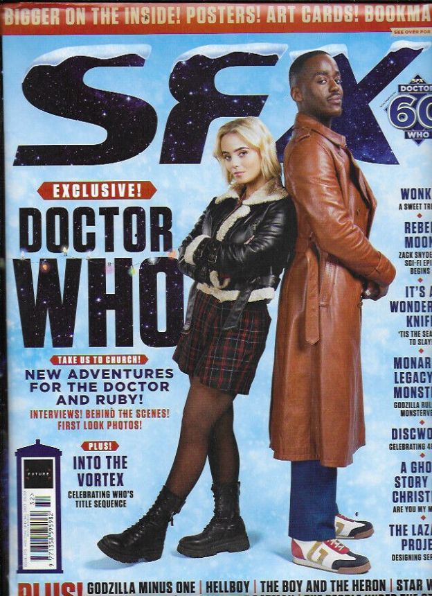 SFX magazine side cover Issue 373 Christmas 2023