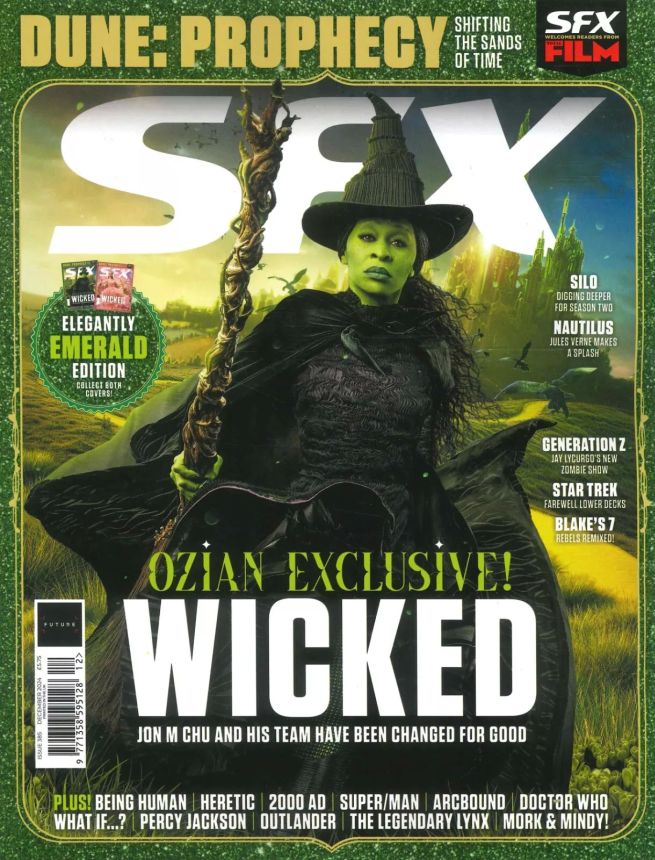 SFX magazine side cover Issue 385  December 2024