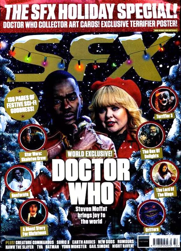 SFX magazine side cover Issue 386  December 2024