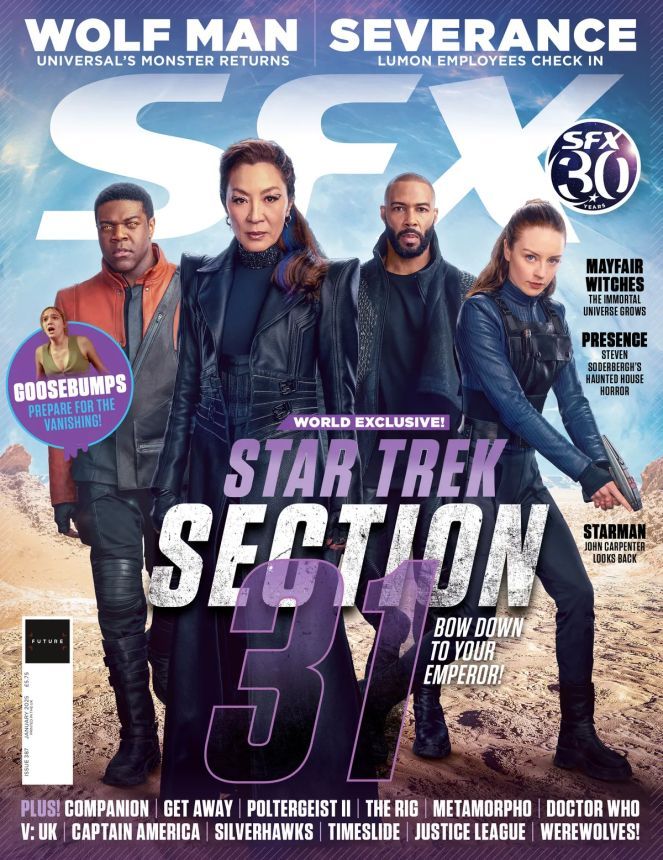 SFX magazine side cover Issue 387  January 2025
