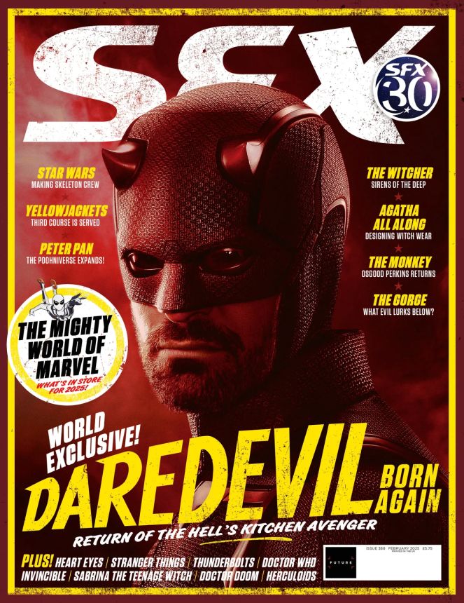 SFX magazine side cover Issue 388  February 2025