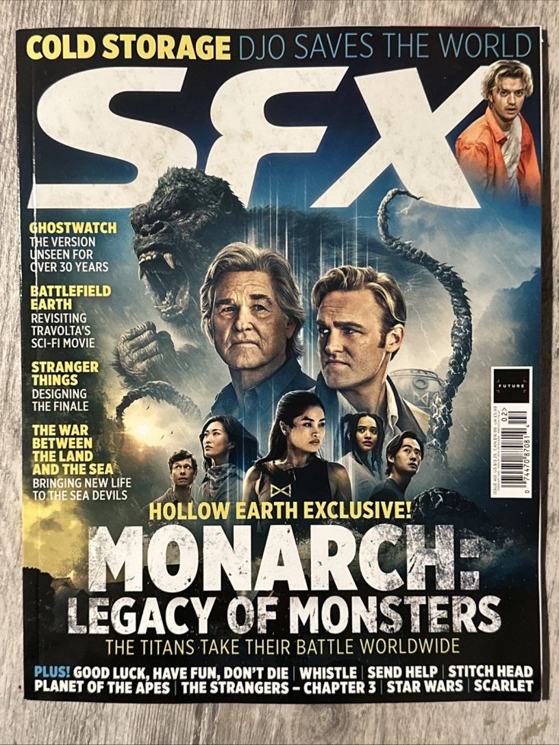 SFX magazine side cover Issue 401  February 2026